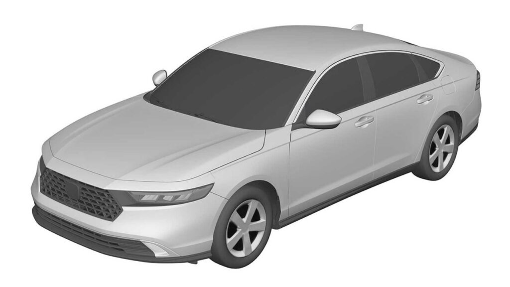 Honda Accord 2024: si mostra in anteprima in alcune immagini di brevetto