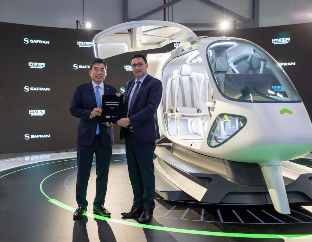 Hyundai: nuova partnership per sviluppare la mobilità aerea avanzata