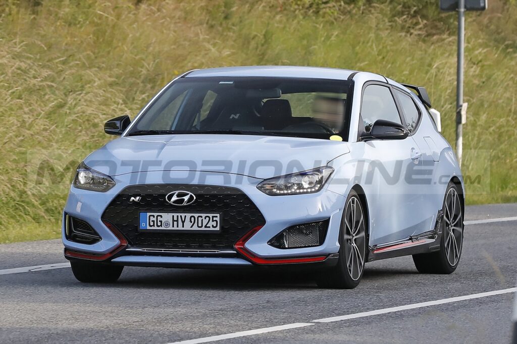 Hyundai Veloster N Hybrid: avvistata la versione ibrida plug-in [FOTO SPIA]