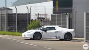 Lamborghini Huracan Sterrato: nuovo avvistamento della versione off-road [VIDEO SPIA]