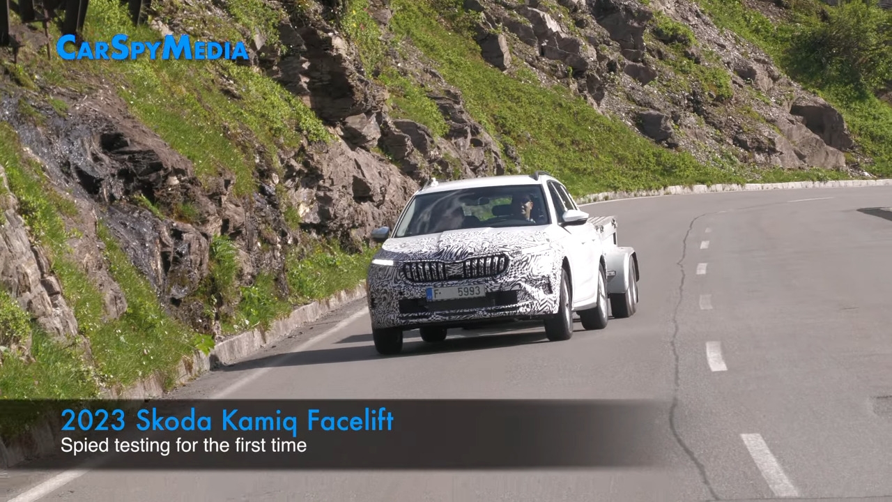 Skoda Kamiq 2023 prototipo