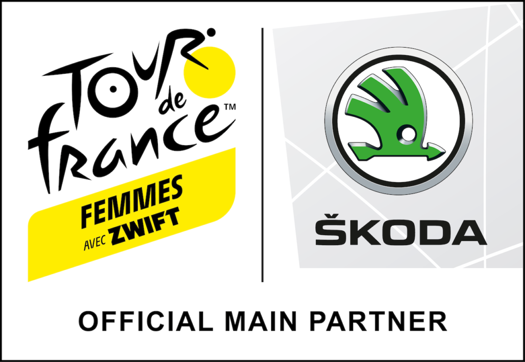 Skoda è partner principale del Tour de France Femmes avec ZWIFT