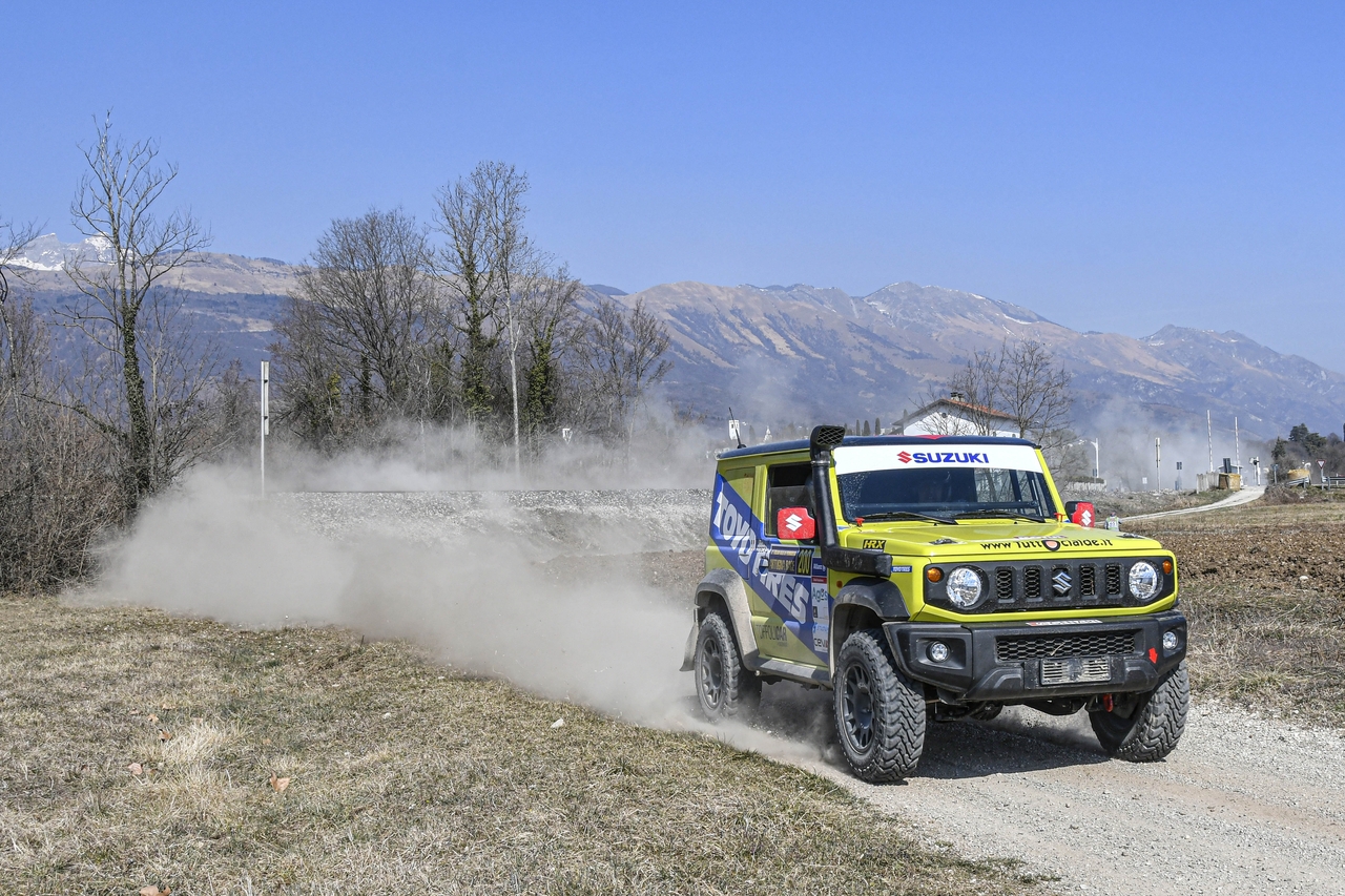 Suzuki sfrutta l’Italian Baja come banco di prova