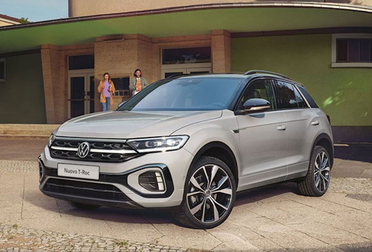 Volkswagen T-Roc a 279 euro al mese con finanziamento