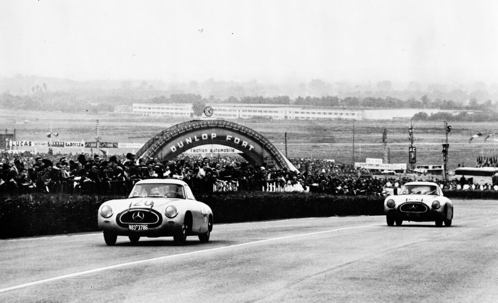 Mercedes: i successi nelle corse francesi alla Le Mans Classic 2022