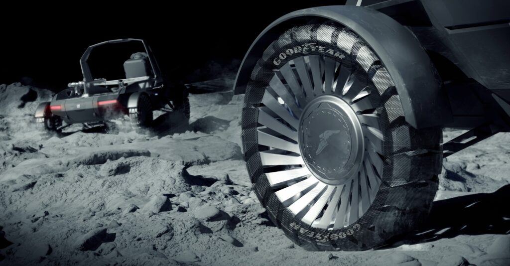 Goodyear: in arrivo gli pneumatici lunari per lo sbarco del 2025