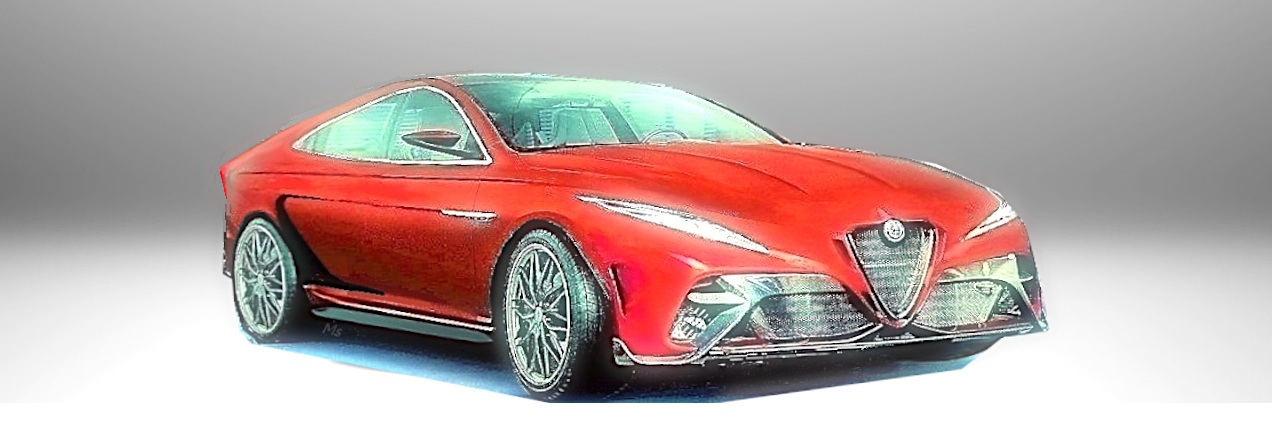 Alfa Romeo Coupé: un render ipotizza il suo design
