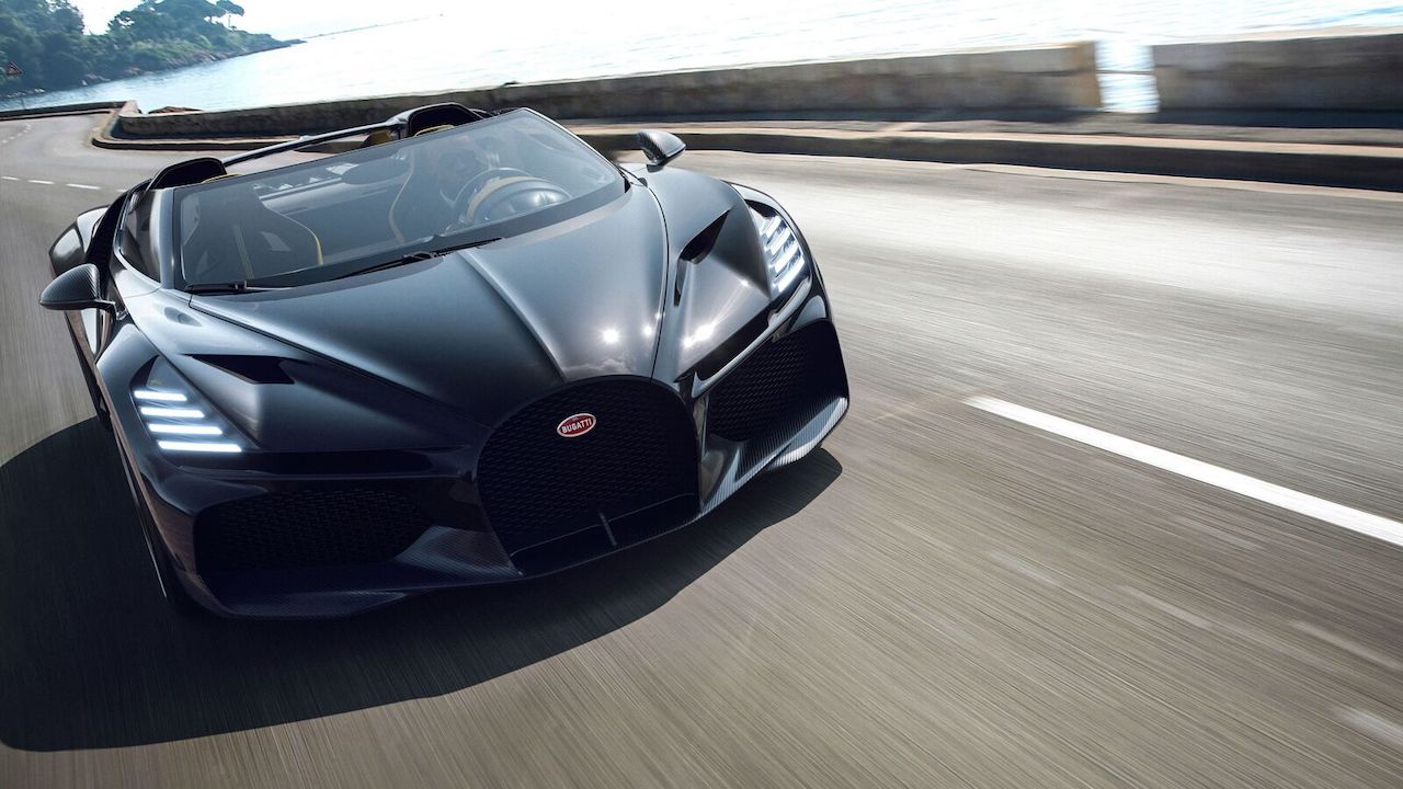 Bugatti W16 Mistral: è stata sviluppata in soli nove mesi grazie alla realtà virtuale