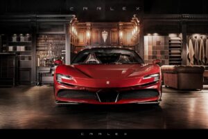 Ferrari SF90 Stradale: Carlex Design applica il suo tocco magico all’abitacolo [FOTO]