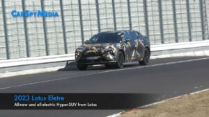 Lotus Eletre: partiti i test sul circuito del Nurburgring [VIDEO SPIA]