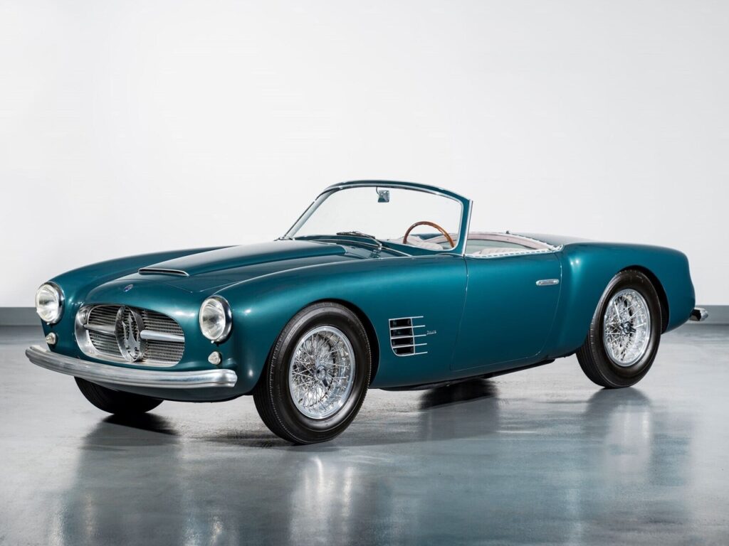 Maserati A6G/54 2000 Spyder: un esemplare da 5 milioni di euro sarà offerto all’asta [FOTO]