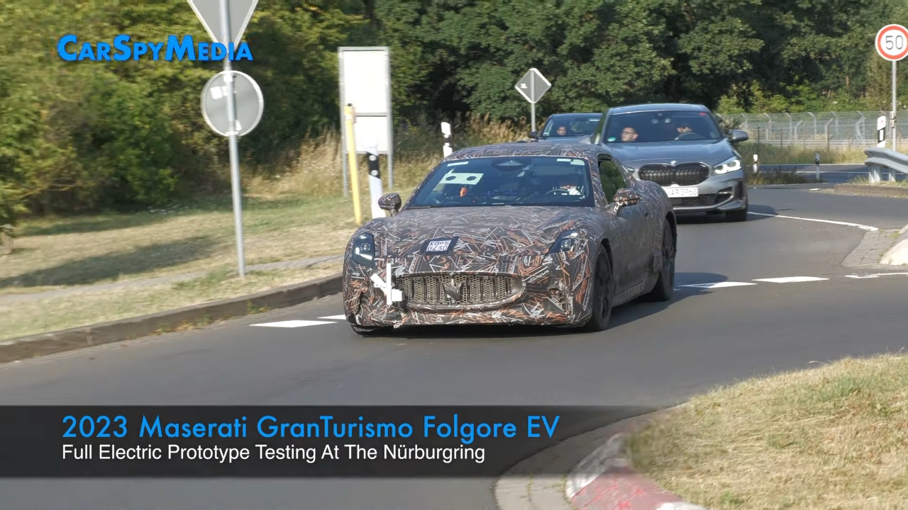 Maserati GranTurismo Folgore prototipi Nurburgring