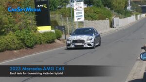 Mercedes-AMG C 63 2023: ecco gli ultimi due prototipi avvistati sul Nurburgring [VIDEO SPIA]
