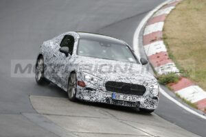 Mercedes CLE Coupé: test sul Nurburgring per il nuovo modello [FOTO SPIA]