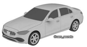 Mercedes Classe E 2024 si mostra in anteprima in alcune immagini di brevetto