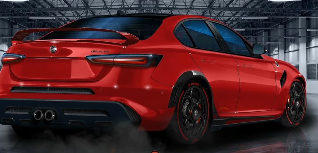 Nuova Alfa Romeo Giulia GTAm 2024