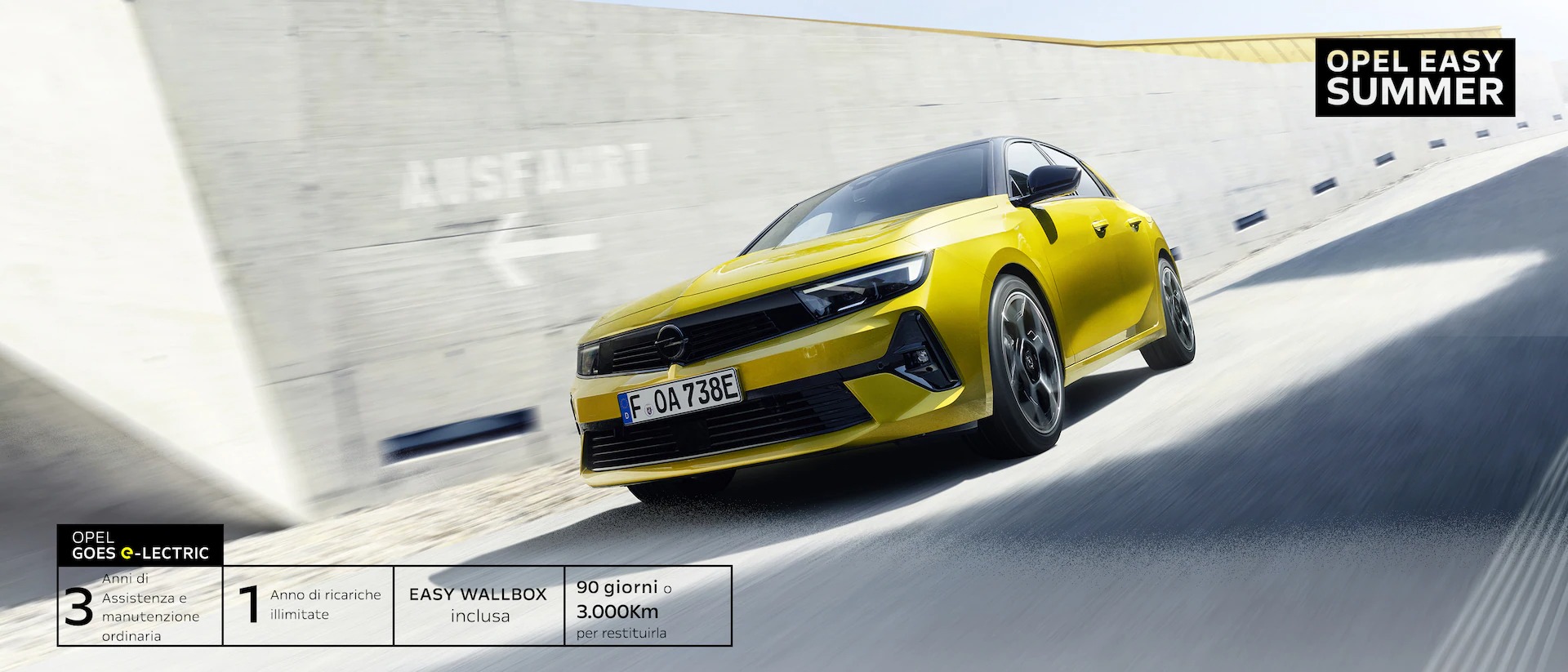 Nuova Opel Astra 5 porte: ad agosto in promozione da 199 euro al mese