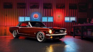 Ford Mustang convertible del 1964 torna in vita grazie a un restomod [FOTO]