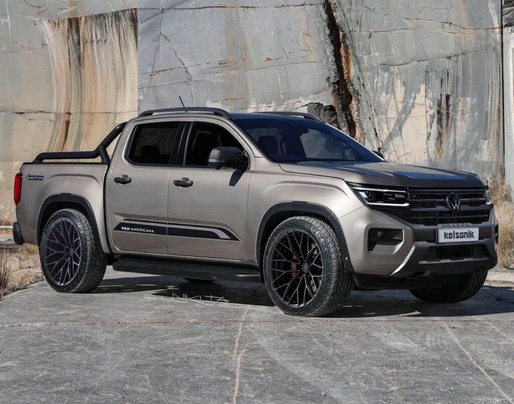 Volkswagen Amarok 2023: ecco come appare la versione sportiva [RENDER]