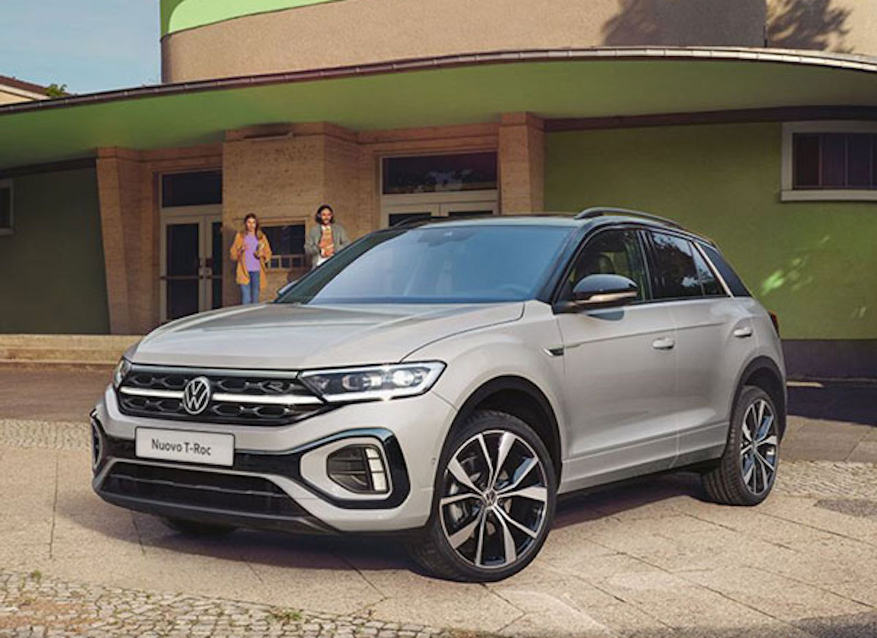 Volkswagen T-Roc in promozione ad agosto a 279 euro al mese