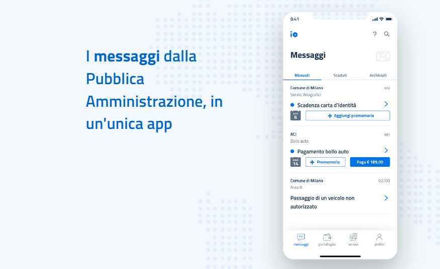 Rimozione auto: l’app IO ti avvisa in tempo reale con la notifica