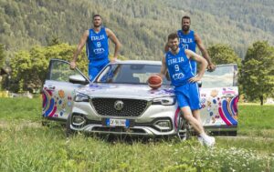 MG Motor: è l’auto ufficiale di Eurobasket 2022 a Milano