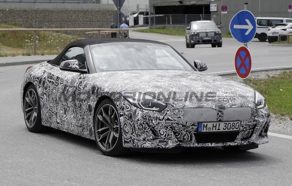 BMW Z4 2023: una foto spia rivela nuove informazioni sul restyling