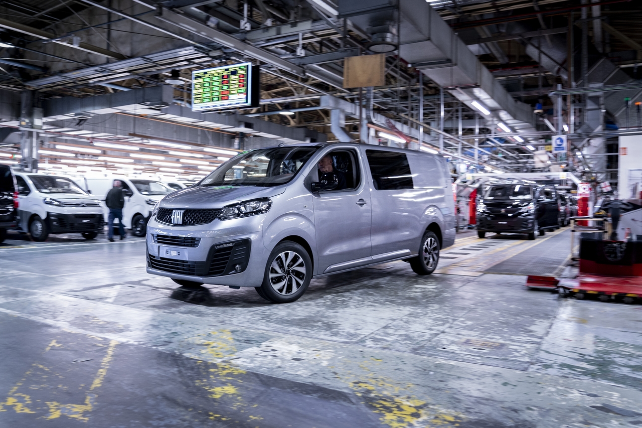 Fiat Scudo: partita la produzione nello stabilimento di Luton