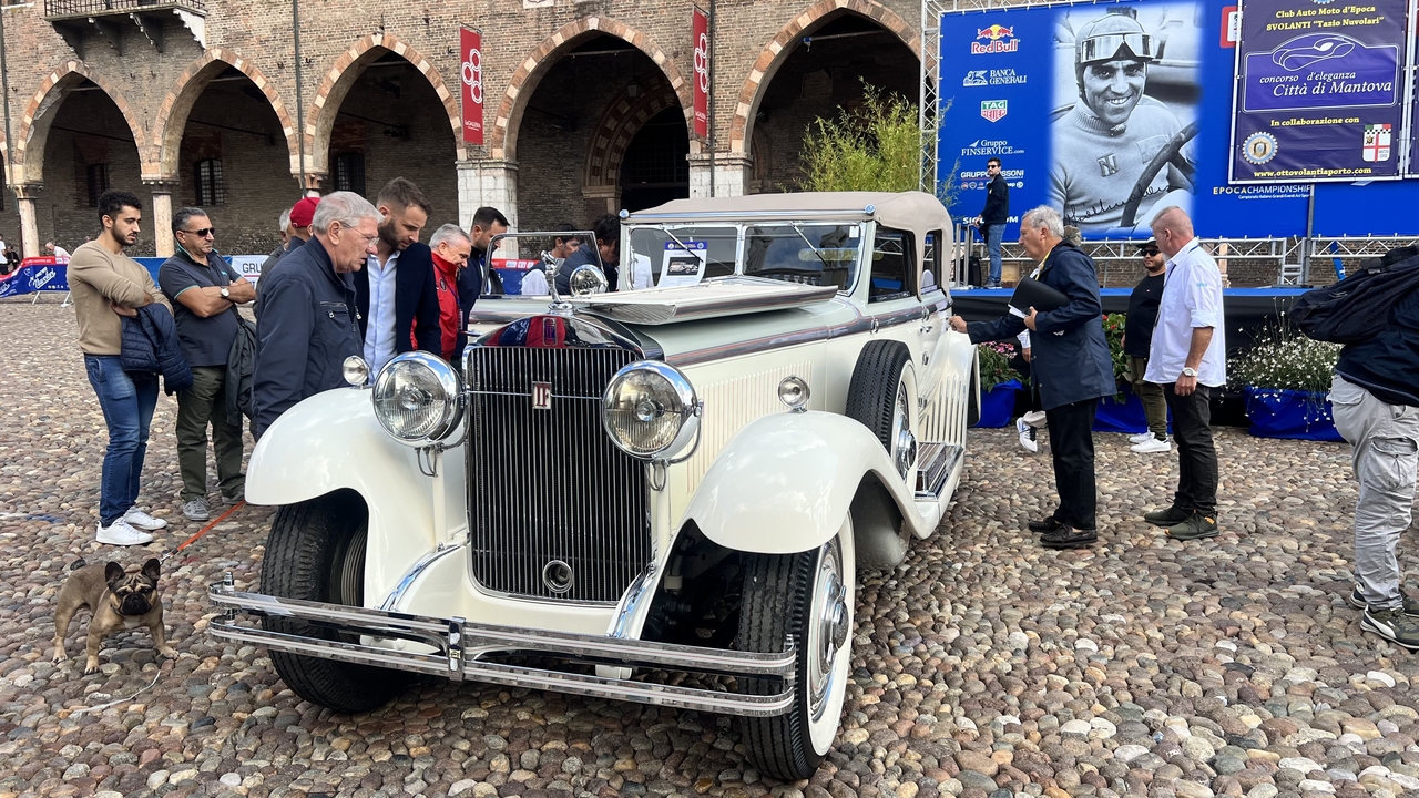 Isotta Fraschini 8A SS Castagna Corrado Lopresto Concorso d'Eleganza Città di Mantova 2022