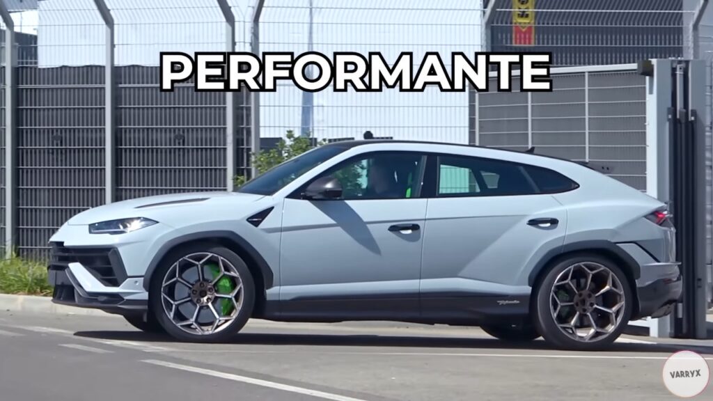 Lamborghini Urus Performante: prima uscita su strada senza veli dopo il debutto [VIDEO SPIA]