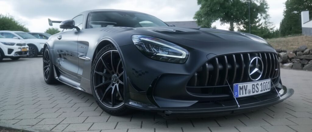 Mercedes-AMG GT Black Series: Opus testa sul Nurburgring la sua versione modificata [VIDEO]