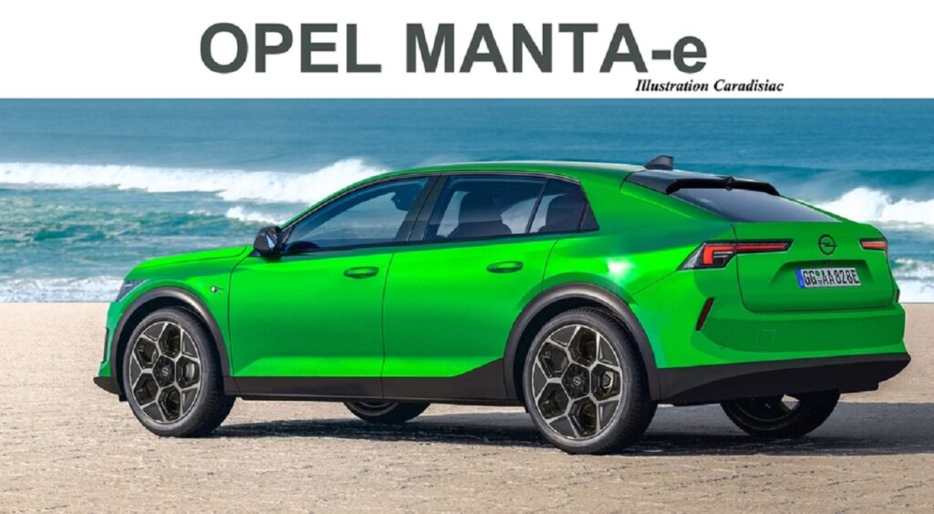 Nuova Opel Manta 2025: sarà questo il suo design? [RENDER]