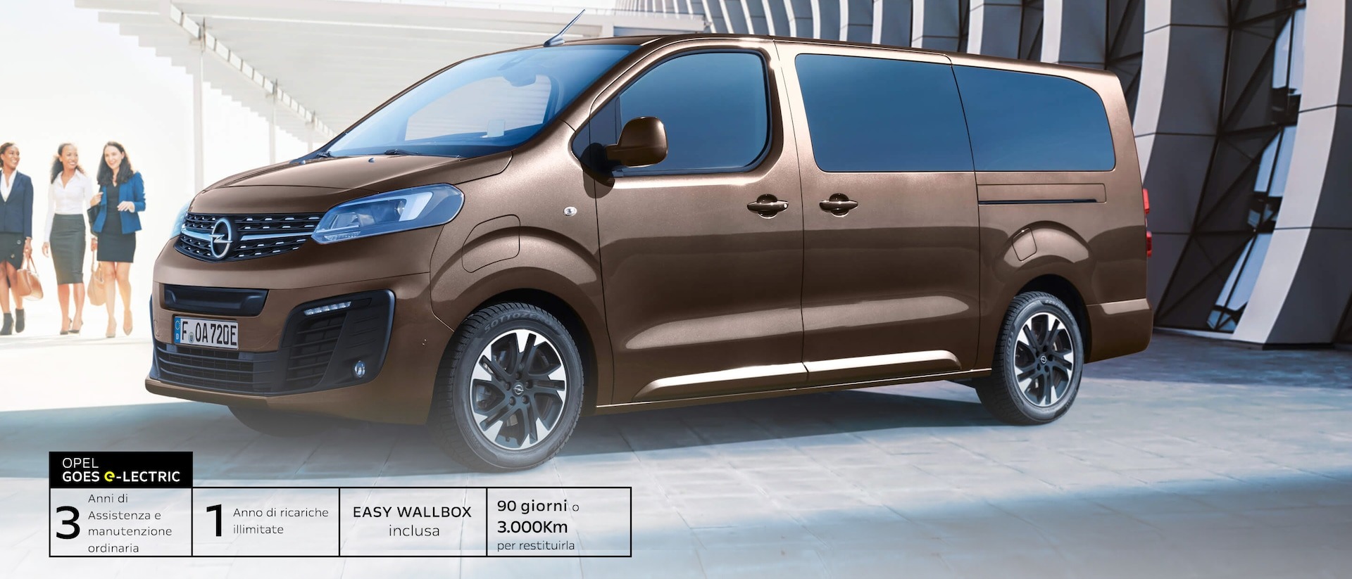 Opel Zafira-e Life: a settembre in promozione da 349 euro al mese