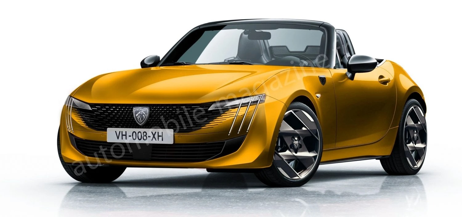 Peugeot MX-8: ecco come sarebbe la spider del Leone [RENDER]