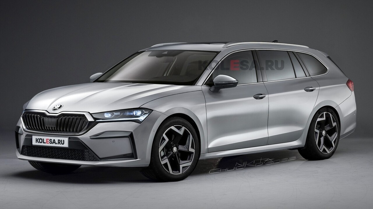 Skoda Superb Wagon 2023: sarà questo il suo aspetto finale? [RENDER]