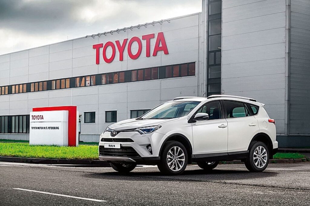 Toyota chiude il suo stabilimento di San Pietroburgo