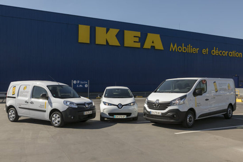 Ikea userà solo veicoli elettrici per il trasporto entro il 2040