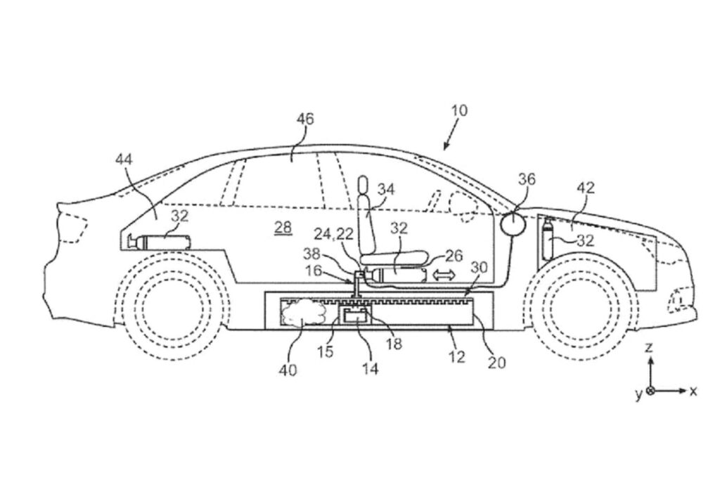 Audi: trapela il brevetto di un sistema antincendio per auto elettriche