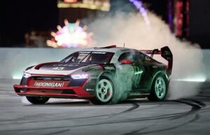 Audi S1 Hoonitron e Ken Block elettrizzano Las Vegas a colpi di drift [FOTO e VIDEO]