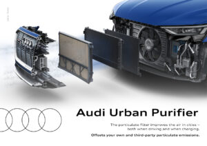 Audi Urban Purifier: ecco un nuovo sistema di filtraggio per le emissioni di particolato