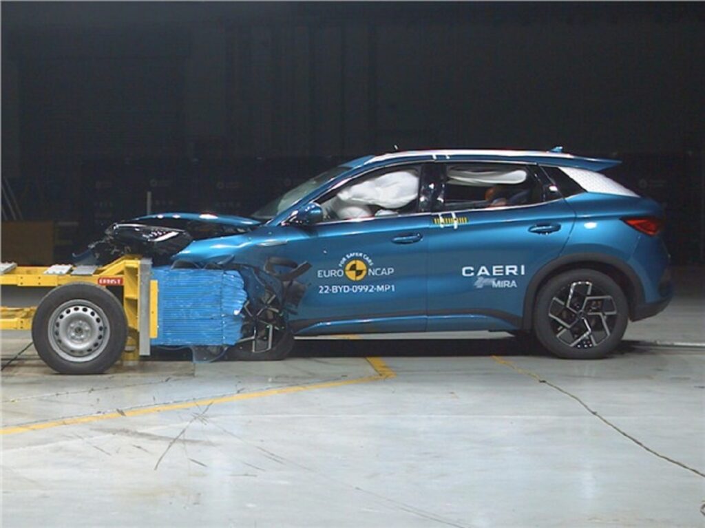 BYD Atto 3 ottiene una valutazione NCAP a 5 stelle [VIDEO]