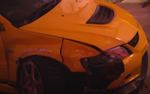 James May, incidente pauroso: lo schianto contro un muro a 112 km/h con la Mitsubishi Lancer EVO VIII [VIDEO]