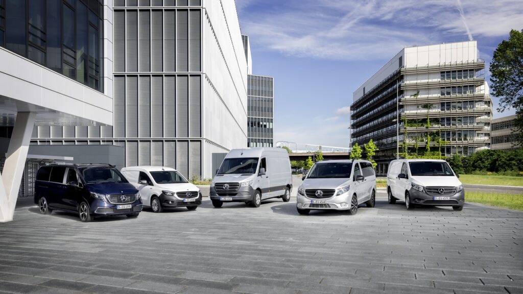 Mercedes-Benz Vans: le vendite aumentano del 4% nel terzo trimestre del 2022