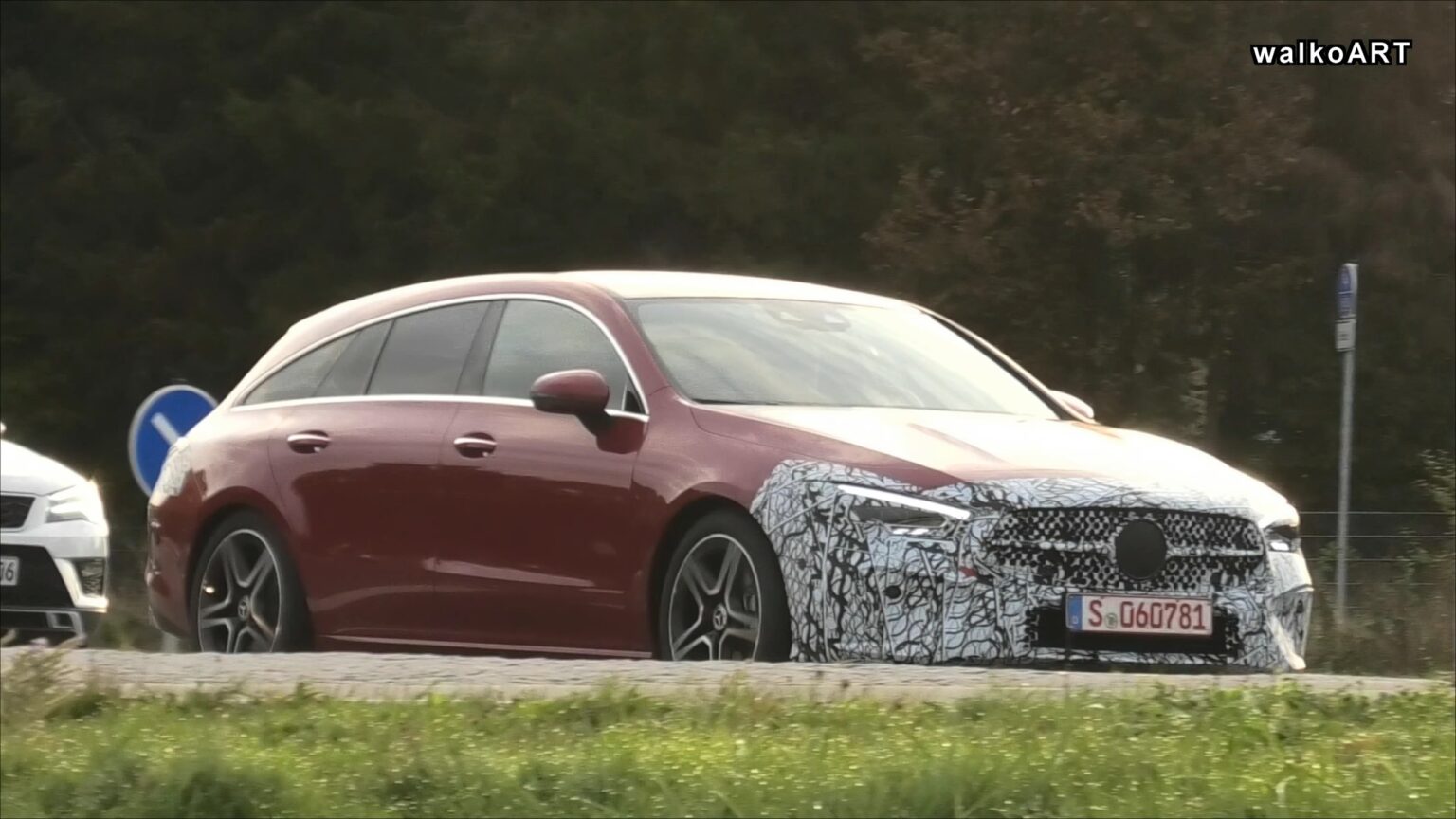 Mercedes CLA Shooting Brake 2023 avvistato un nuovo prototipo [VIDEO SPIA]