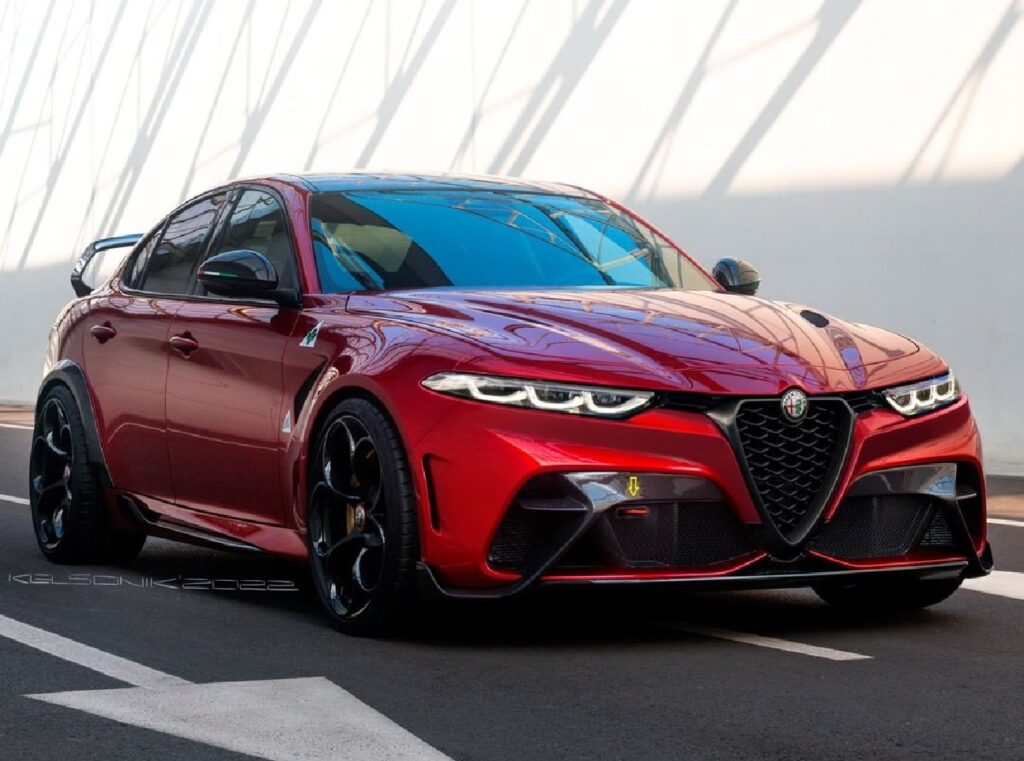 Nuova Alfa Romeo Giulia GTAm: ancora più sexy in un nuovo render