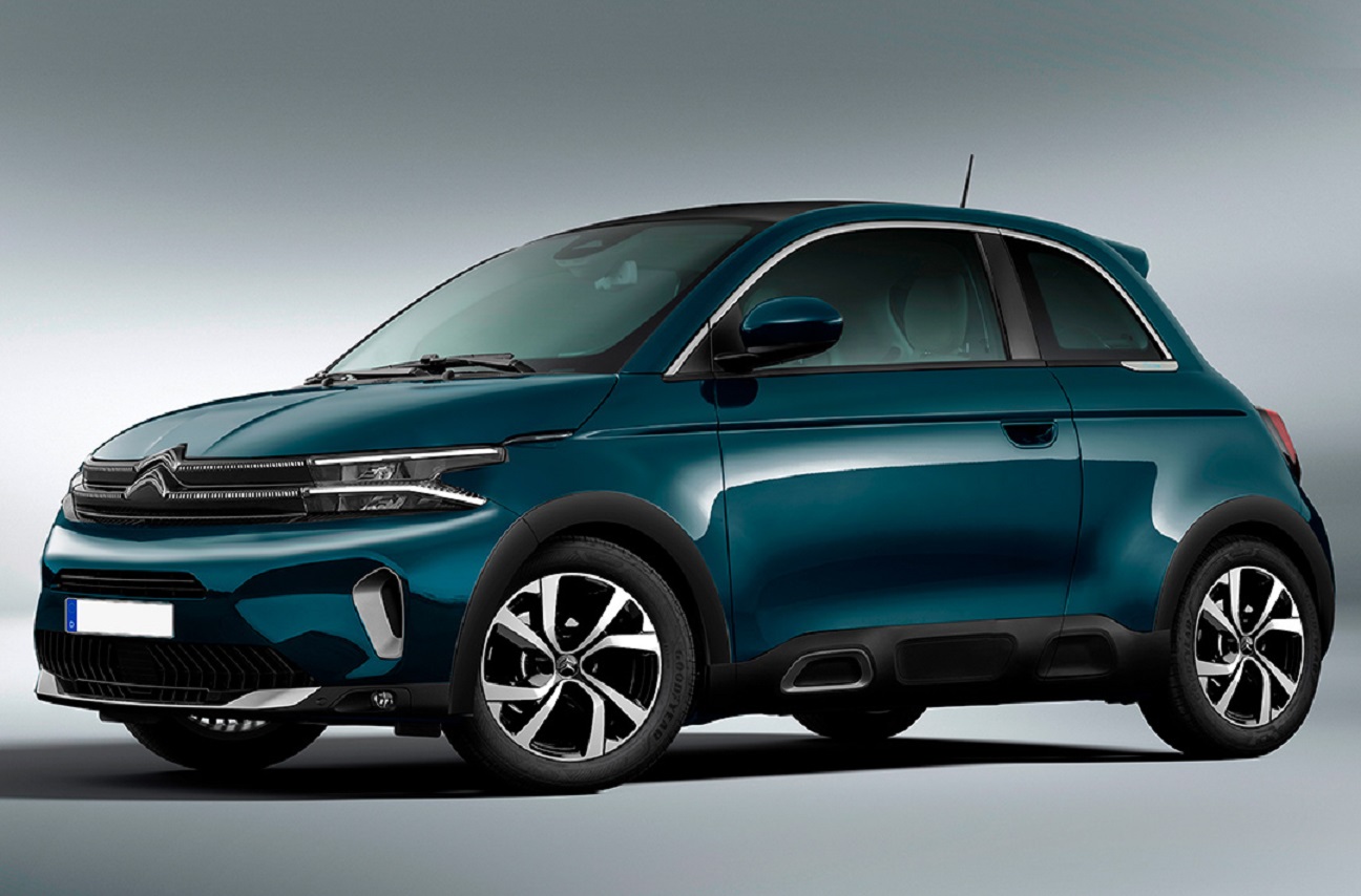 Nuova Citroen C2: la city car francese torna su base di Fiat 500? [RENDER]