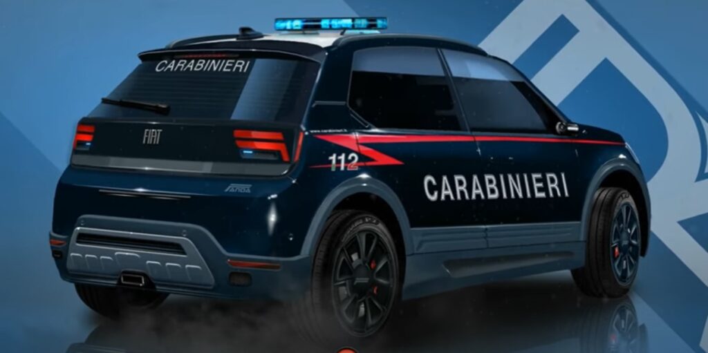 Nuova Fiat Panda Carabinieri 1