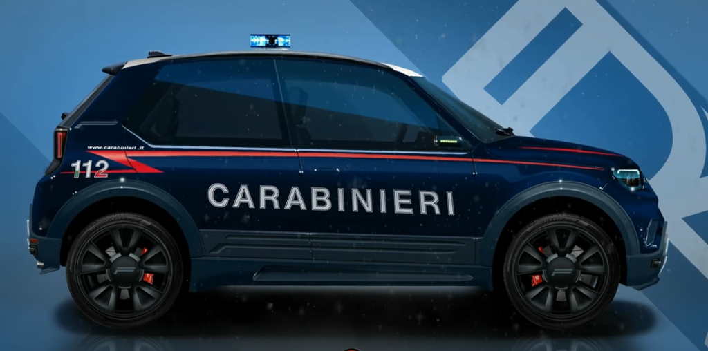 Nuova Fiat Panda Carabinieri: ipotizzato il design [VIDEO RENDER]