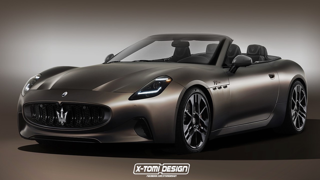 Nuova Maserati GranCabrio: ecco il RENDER basato sulle foto ufficiali