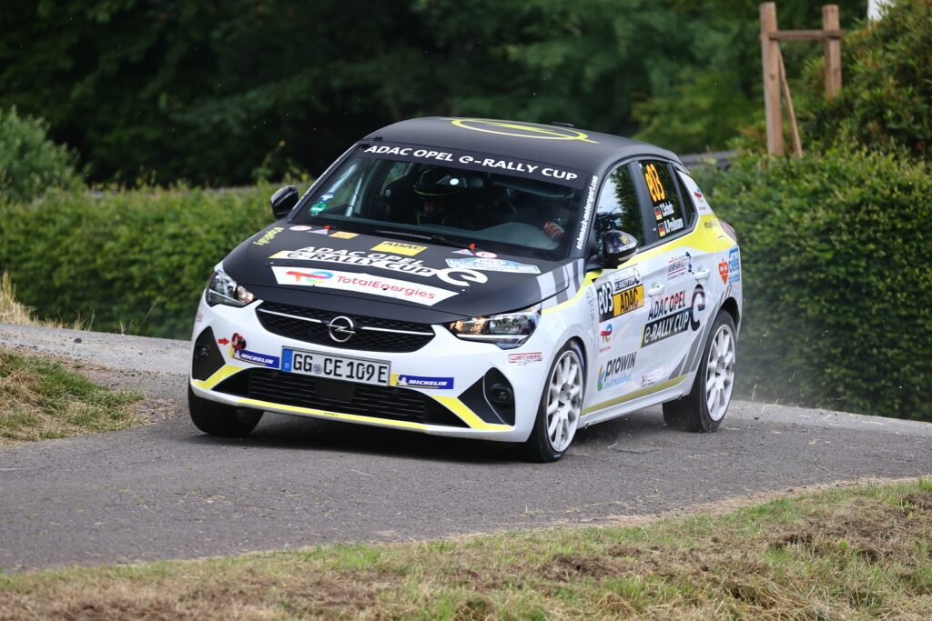 Opel Corsa-e Rally ai FIA Motorsport Games